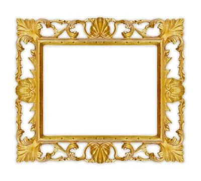Retro frame Retro frame isolated on white background Copyright: xZoonar.co... Stock Photos