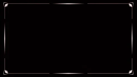 Retro frame. Vintage effect. Recreated frame from the silent film era. Patterned Stock Footage 253703764