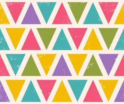 Retro funny pattern for holidays Illustrazione stock