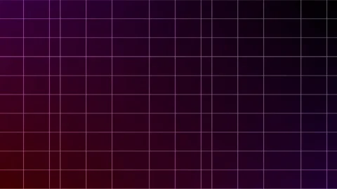 Retro futuristic blue perspective grid landscape with digital motion Vidéo 335544689