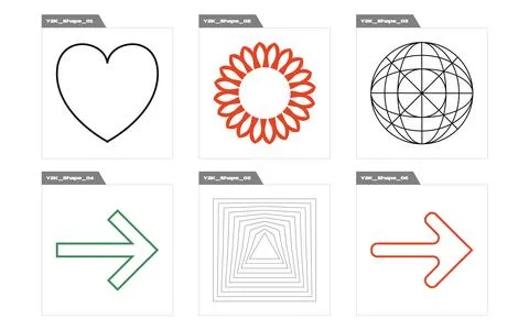 Retro futuristic elements for design. Rave psychedelic retro futuristic set. For 스톡 일러스트