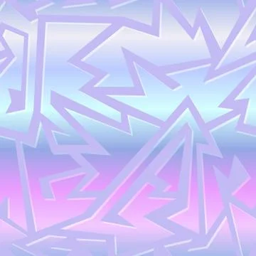 Retro futuristic geometric pattern Stock Illustration