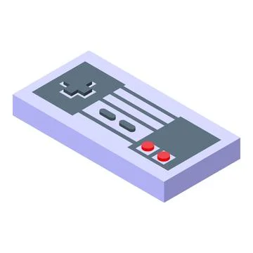 Retro gamepad controller representing gaming and entertainment イラスト素材