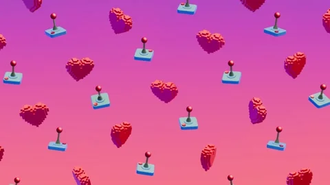 Retro Gaming Stock Footage 259561763