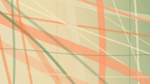 Retro geometric abstract background with diagonal stripes in peach, coral, .. Stock Illustration