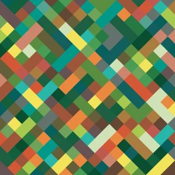 Retro geometric background Stock Illustration