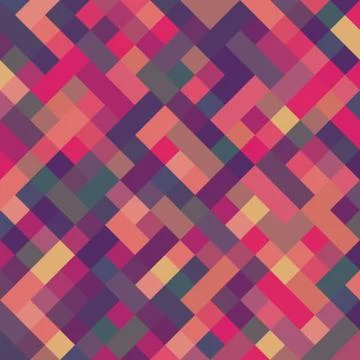 Retro geometric background Stock Illustration