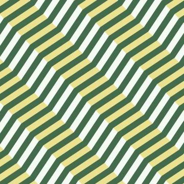 Retro geometric diagonal zigzag seamless pattern - vector Illustrazione stock