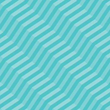 Retro geometric diagonal zigzag seamless pattern - vector Illustrazione stock