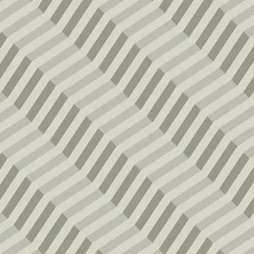 Retro geometric diagonal zigzag seamless pattern - vector Illustrazione stock