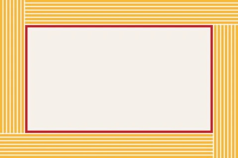 Retro geometric frame border design with empty copy space for text Stock Illustration