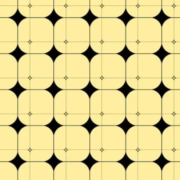 Retro Geometric Pattern Stock Illustration