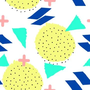 Retro Geometric Pattern Stock-Illustration