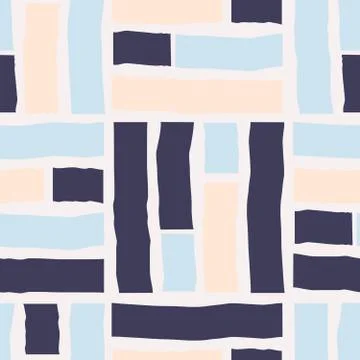 Retro Geometric Pattern Stock Illustration