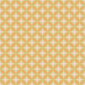 Retro geometric pattern Stock Illustration
