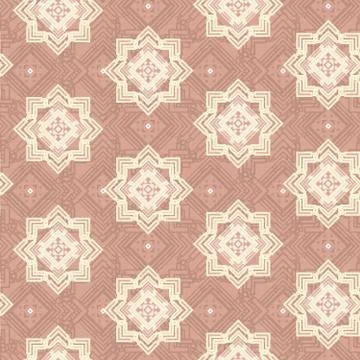 Retro geometric pattern Stockillustratie