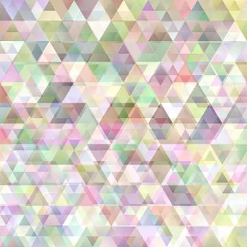 Retro geometrical gradient triangle pattern background design イラスト素材