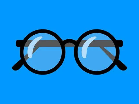 Retro Glasses Stock Illustration