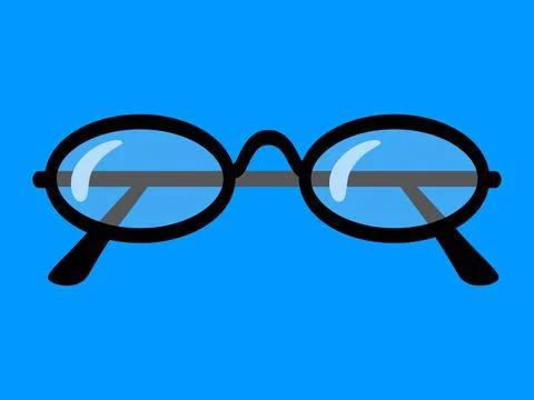 Retro Glasses Stock Illustration