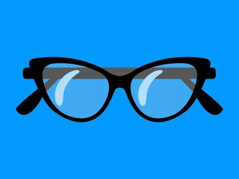 Retro Glasses Stock Illustration