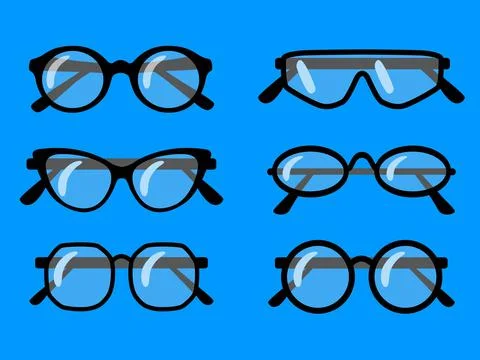 Retro Glasses Stock Illustration