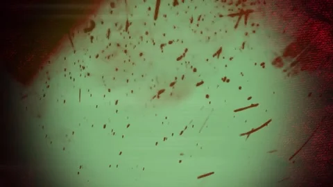 Retro glitch art animation with abstract red green textures with simulating Stock-Footage 343813429