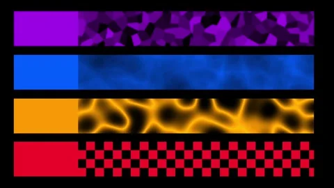 Retro Glitch Bars Stock Footage 335633044
