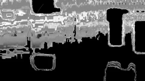 Retro glitch effect Dust and scratches grunge texture 스톡 동영상 287565139