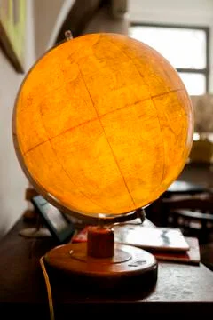Retro globe Stock Photos