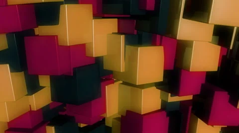 Retro glossy box Stock Footage 55213951