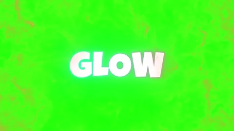 Retro Glow Game Typography Text Animation on Green Screen 스톡 동영상 334364280
