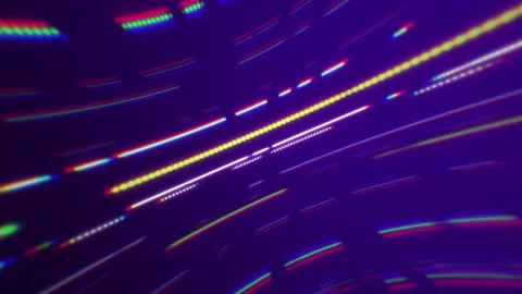 Retro Glowing Neon Lines Background Stock Footage 248462947
