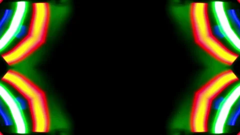 Retro glowing  Sci-fi background Stock Footage 115605540