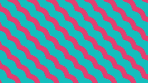 Retro Gradient Waves — Synthwave YouTube Background Stock Footage 328351850