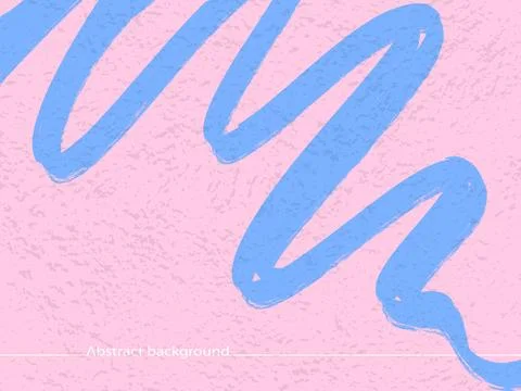 Retro grainy abstract background with waves Stock Illustration