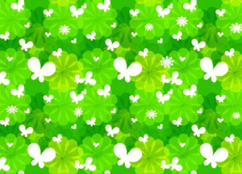 Retro green background Illustrazione stock
