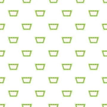 Retro green light frame marquee pattern Stock Illustration