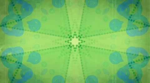 Retro Green Looping Animated Background | Stock Video | Pond5