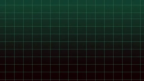 Retro green math grid static background looping animation Stock Footage 332707556