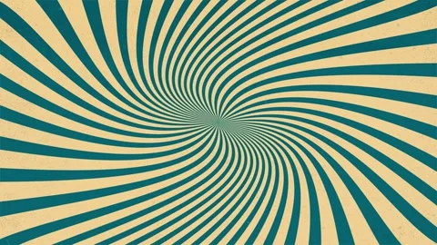 Retro Green Spiral Background 스톡 동영상 344863454