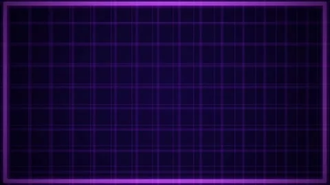 Retro grid glowing border seamless loop motion background Stock Footage 345182791
