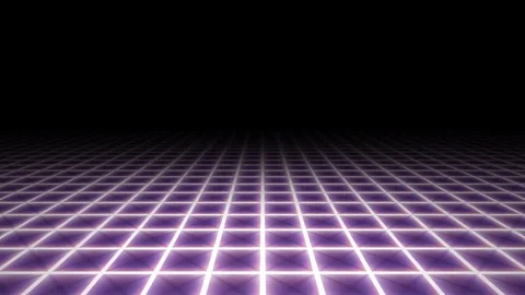 Retro Grid - Purple Stock-Footage 73566397