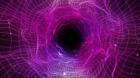 Retro Grid Wave Tunnel Background Stock Footage 179770174