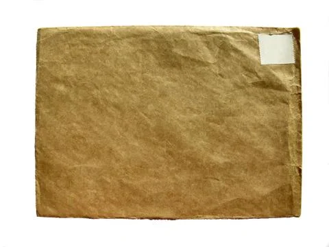 Retro grunge envelope Foto stock