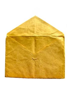 Retro grunge envelope Foto stock