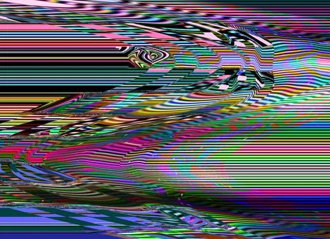 Retro Grunge Glitch background Computer Technical problem screen error Digital Stock Illustration