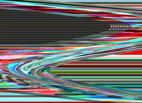 Retro Grunge Glitch background Computer Technical problem screen error Digital Stock Illustration