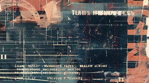 Retro Grunge Texture Backdrop Stock Footage 300081859