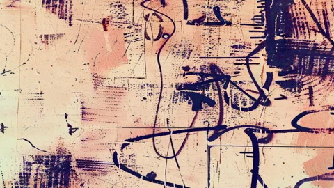 Retro Grunge Texture Visual Stock Footage 295977466