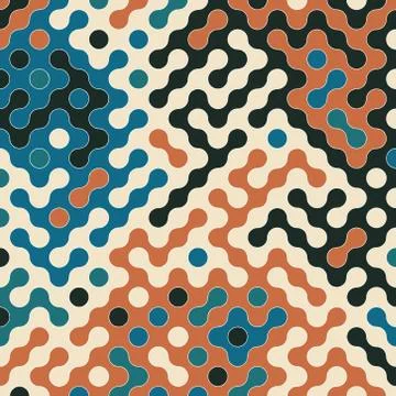 Retro halftone background - vector illustration Stock Illustration